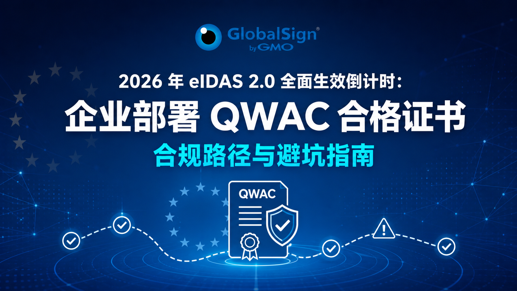 2026 年 eIDAS 2.0 全面生效倒计时：企业部署 QWAC 合格证书的合规路径与避坑指南