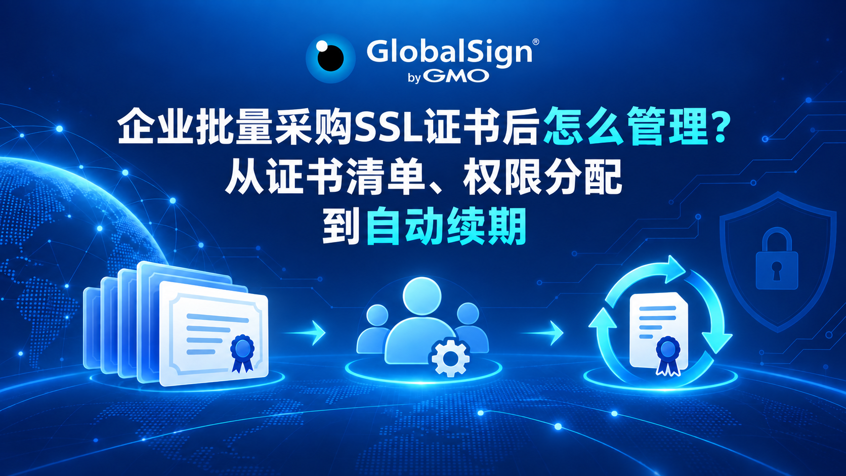 企业批量采购SSL证书后怎么管理