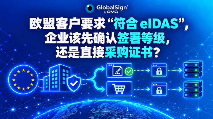 欧盟客户要求“符合 eIDAS”，企业该先确认签署等级，还是直接采购证书？