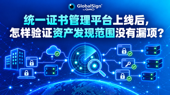 统一证书管理平台上线后，怎样验证资产发现范围没有漏项？
