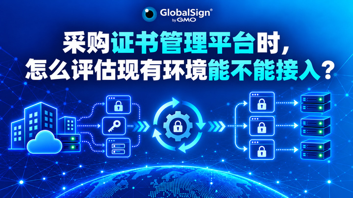 采购证书管理平台时，怎么评估现有环境能不能接入？