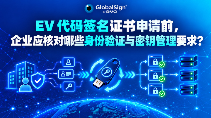 EV 代码签名证书申请前，企业应核对哪些身份验证与密钥管理要求？